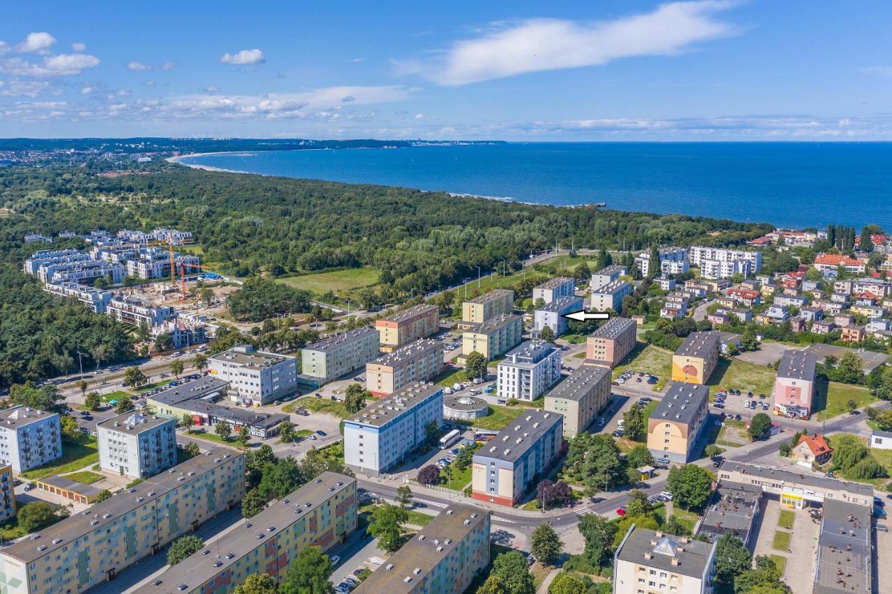 Apartament Blue Brzezno Prostywynajem Gdansk Brzezno Leilighet Eksteriør bilde