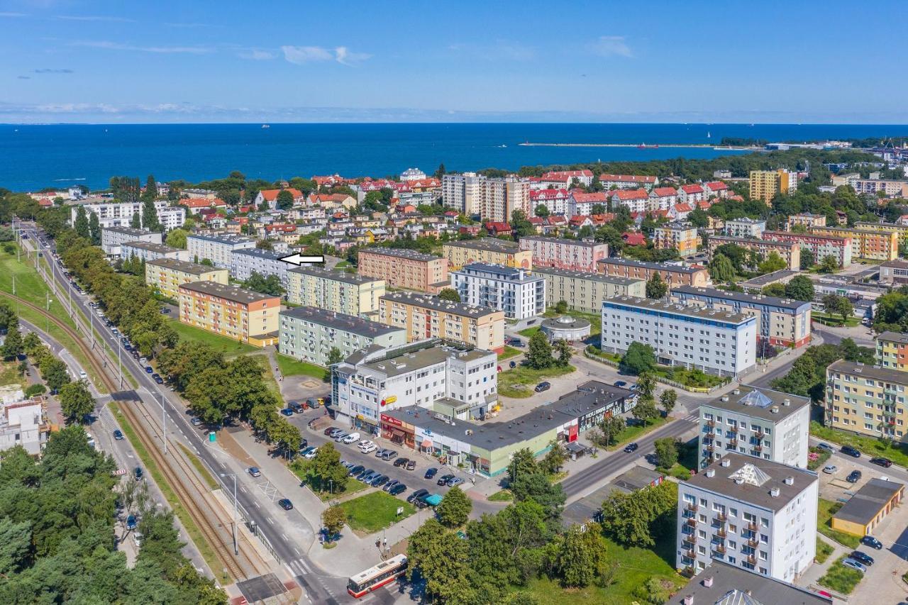 Apartament Blue Brzezno Prostywynajem Gdansk Brzezno Leilighet Eksteriør bilde
